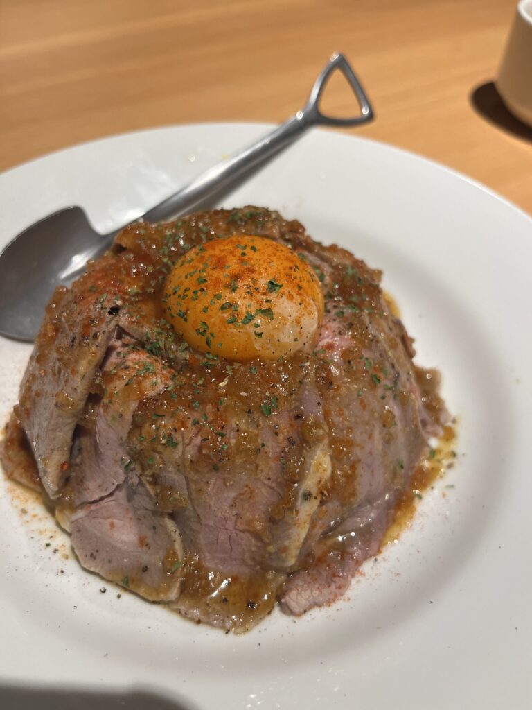 限定ローストビーフ丼